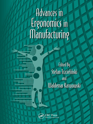 cover image of Advances in Ergonomics in Manufacturing